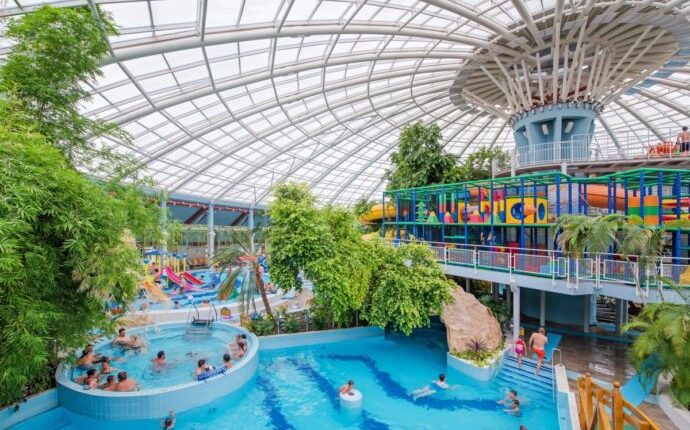 Watery adventures in a tropical environment